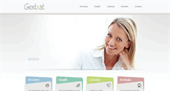 Desktop Screenshot of gene-tests.org
